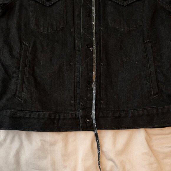 Rag And Bone Definitive Jean Jacket in Black XS - Picture 4 of 6